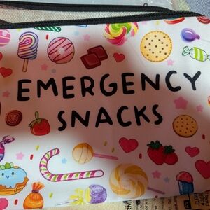 Colorful Snack-Themed Kids Pouch